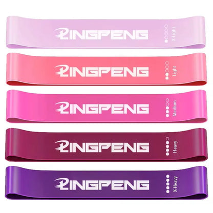 Resistance Bands for Yoga and Fitness Training - Elastic Loop Stretch Bands for Hip, Leg, and Squat Exercises