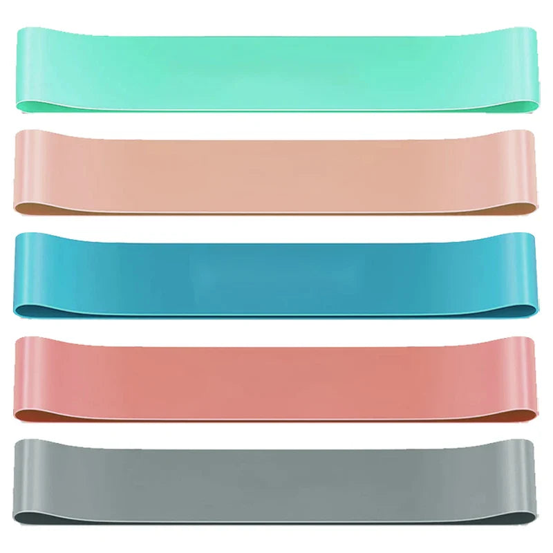 Resistance Bands for Yoga and Fitness Training - Elastic Loop Stretch Bands for Hip, Leg, and Squat Exercises