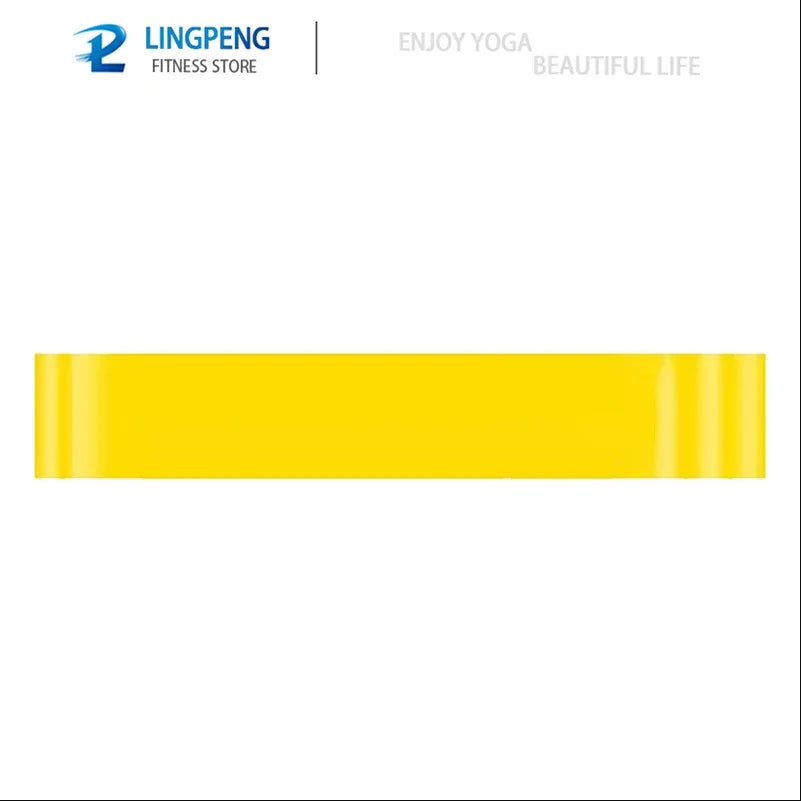 Resistance Bands for Yoga and Fitness Training - Elastic Loop Stretch Bands for Hip, Leg, and Squat Exercises