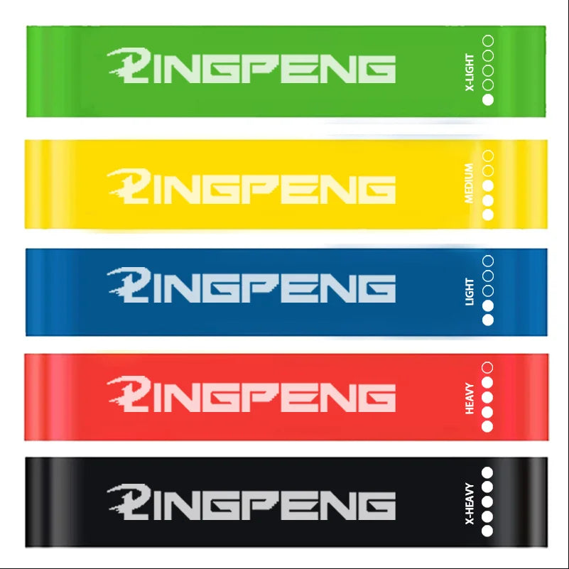 Resistance Bands for Yoga and Fitness Training - Elastic Loop Stretch Bands for Hip, Leg, and Squat Exercises