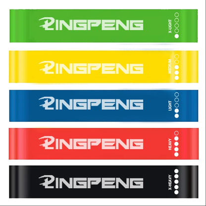 Resistance Bands for Yoga and Fitness Training - Elastic Loop Stretch Bands for Hip, Leg, and Squat Exercises